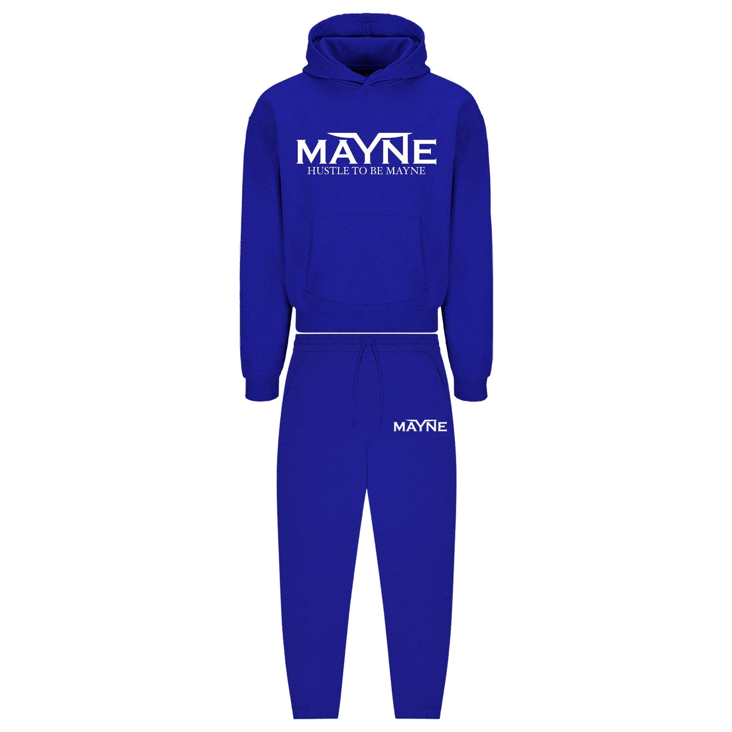 Hustle To Be Mayne Tracksuit / Blue